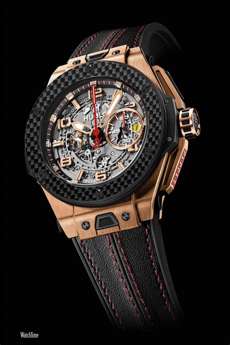 Hublot Partners With Ferrari for a Special Edition of the Big Bang